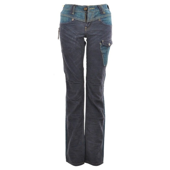 Lee Denim - Denim & Corduroy Mix Gun Pocket Jeans 26
